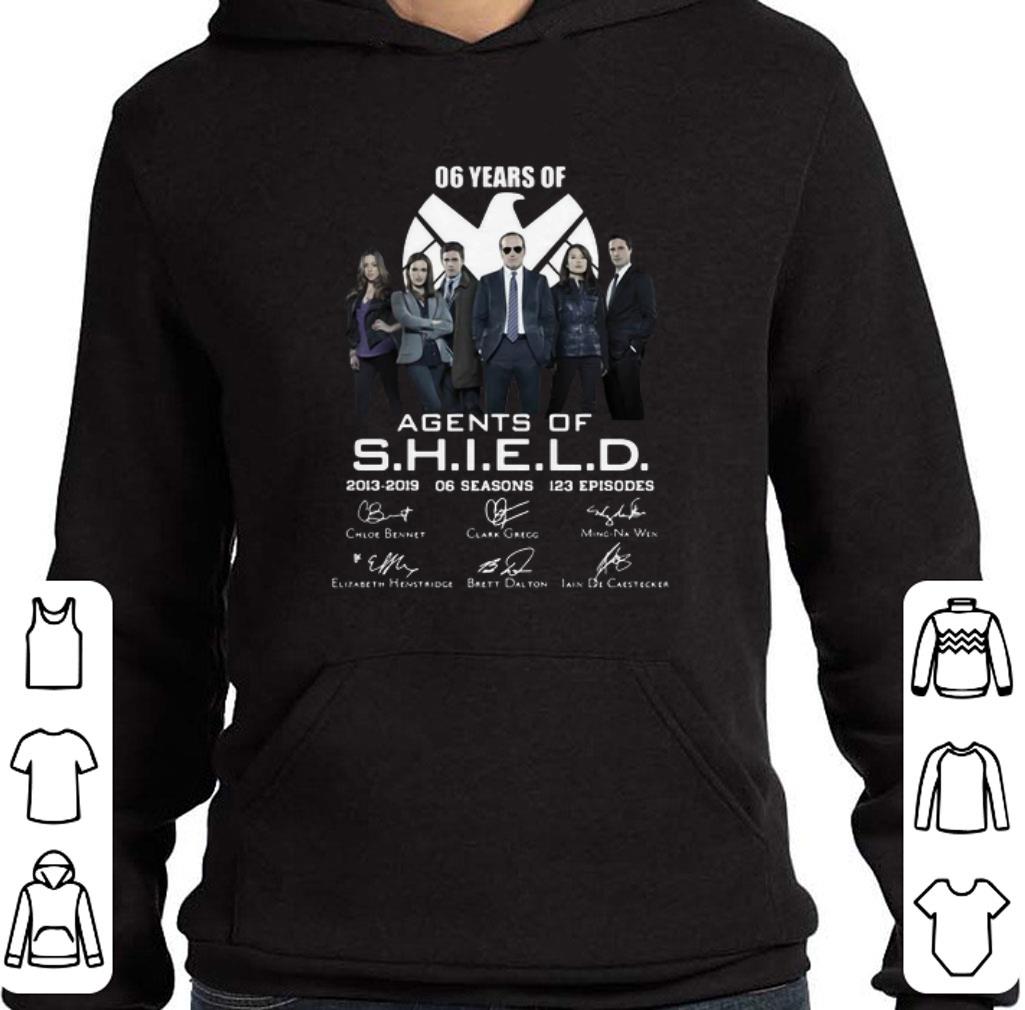 Pretty 06 years of Agents Of SHIELD 2013-2019 06 seasons signatures shirt