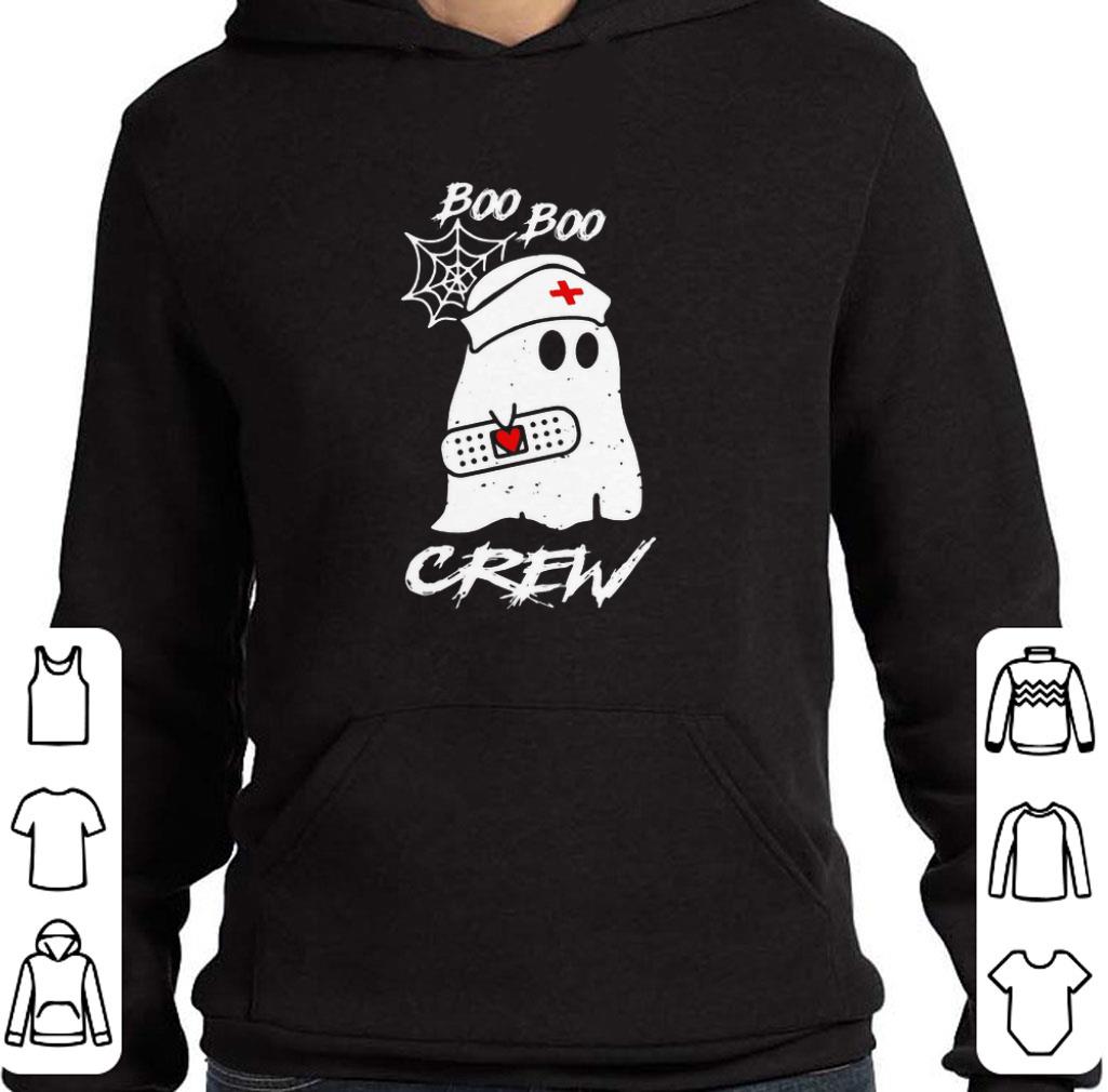 Pretty Ghost nurse boo boo crew shirt