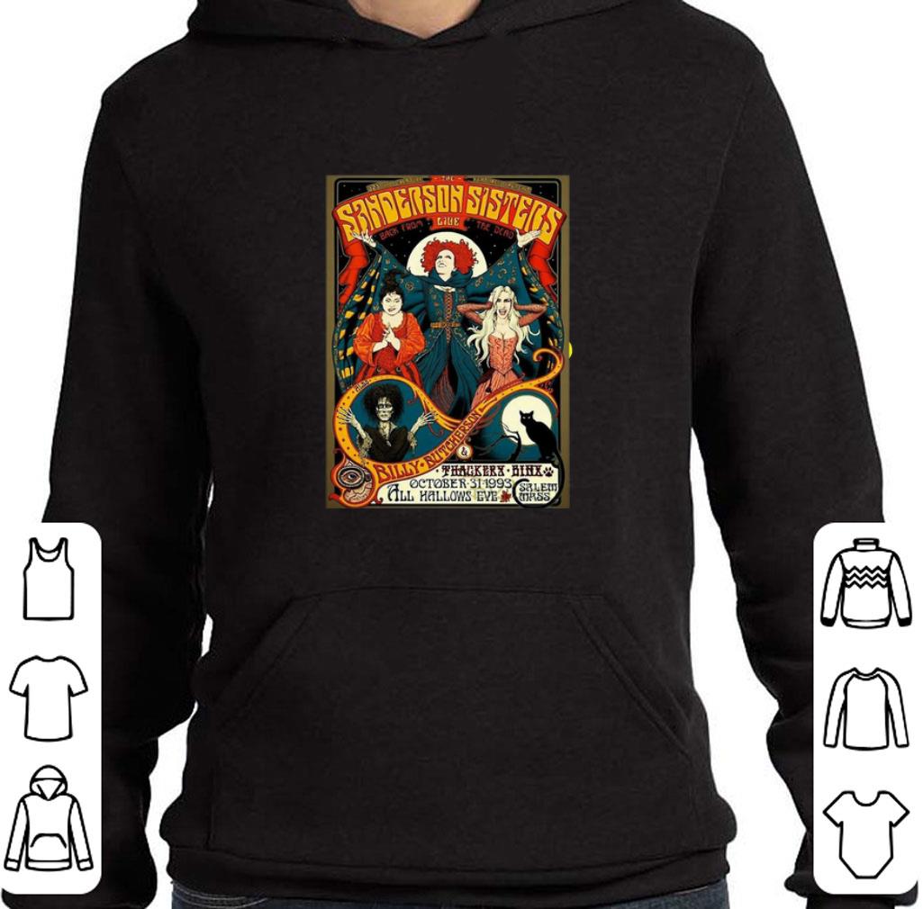 Pretty Hocus Pocus Sanderson Sisters back from live the dead Halloween shirt
