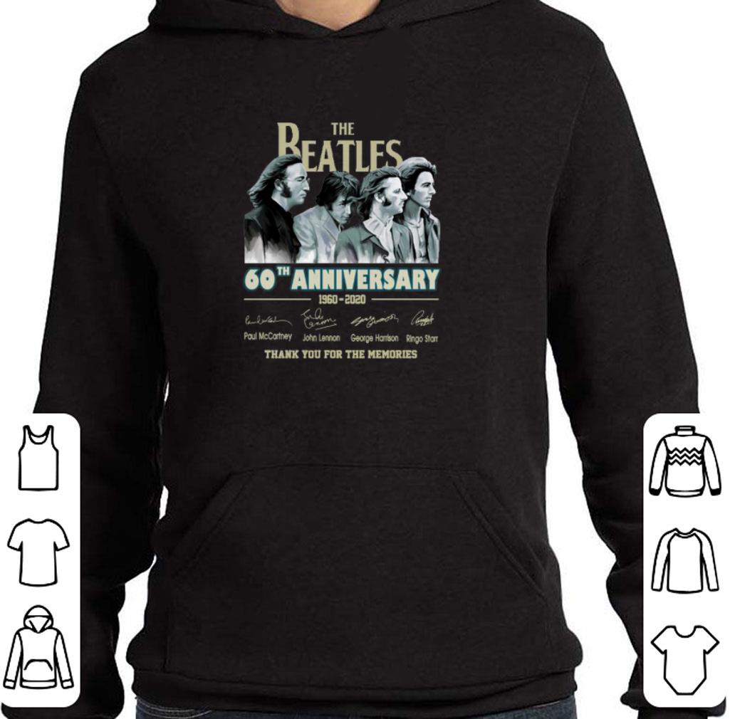 Pretty The Beatles 60th anniversary 1960-2020 thank you for the memories shirt