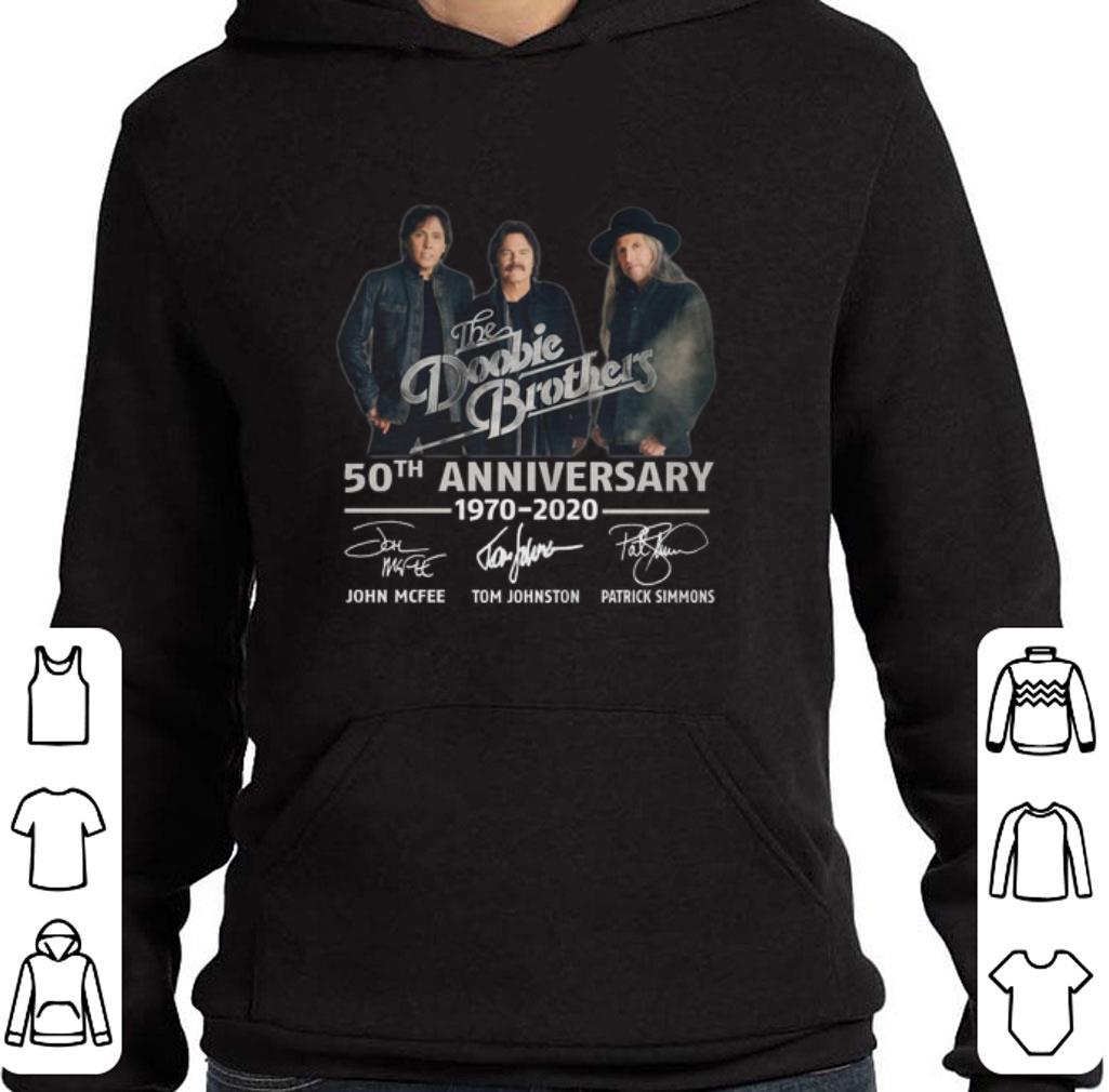 The Doobie Brothers 50th anniversary 1970-2020 signatures shirt