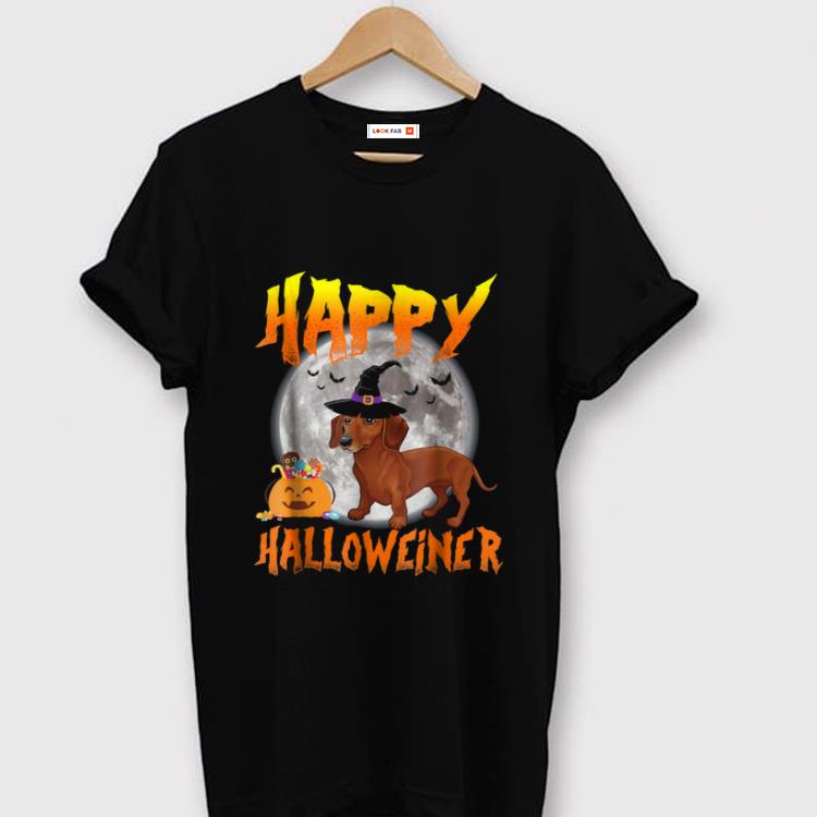 Top Happy Halloween Halloweiner Daschund Lovers shirt