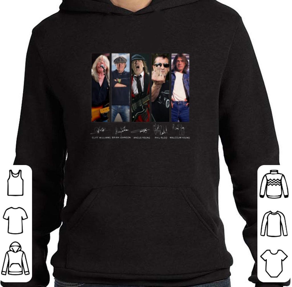 Awesome ACDC Cliff Williams Brian Johnson Angus Young Phil Rudd shirt