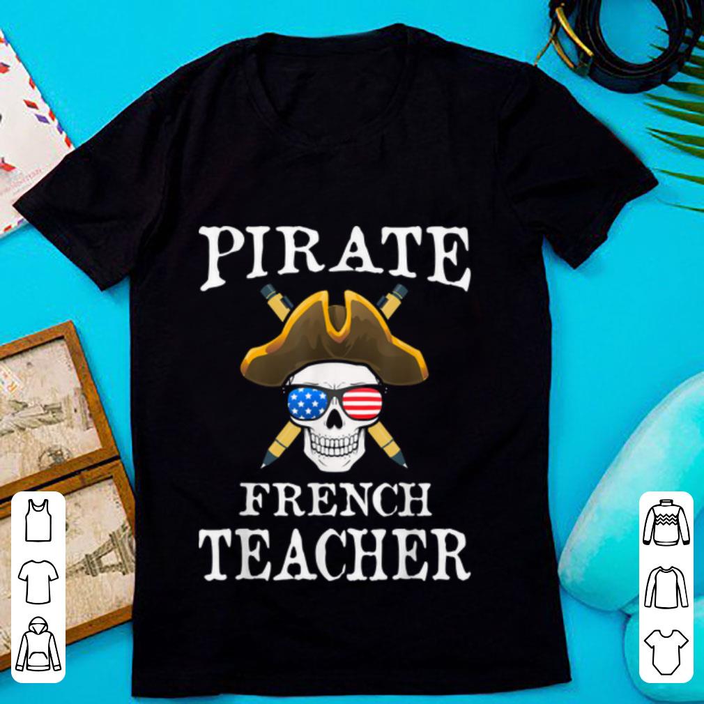 Awesome French Teacher Halloween Party Costume Gift shirt