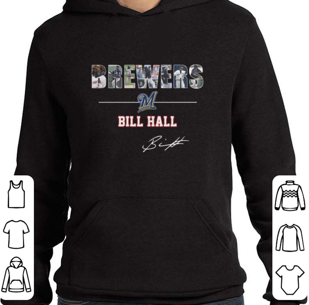 Awesome Milwaukee Brewers Bill Hall Signature shirt