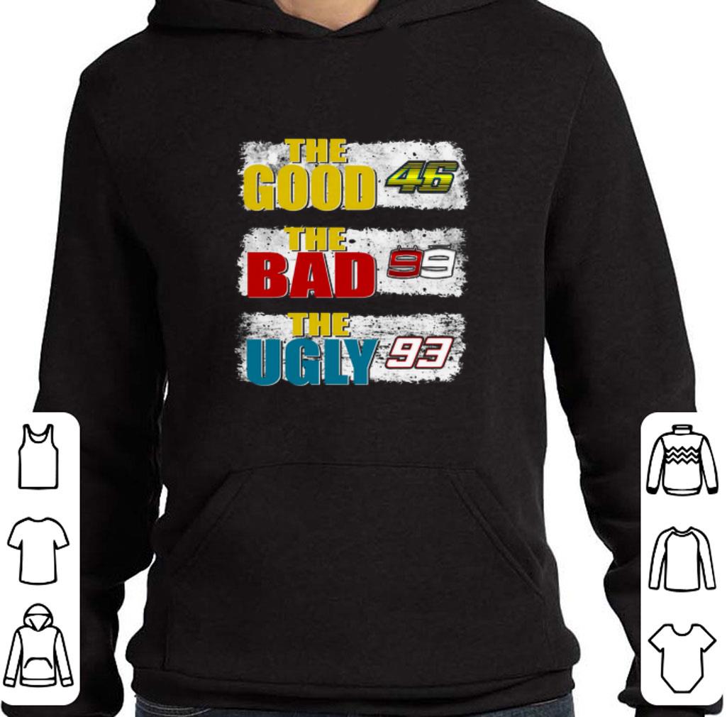 Awesome Valentino Rossi The Good 46 The Bad The Ugly 93 shirt