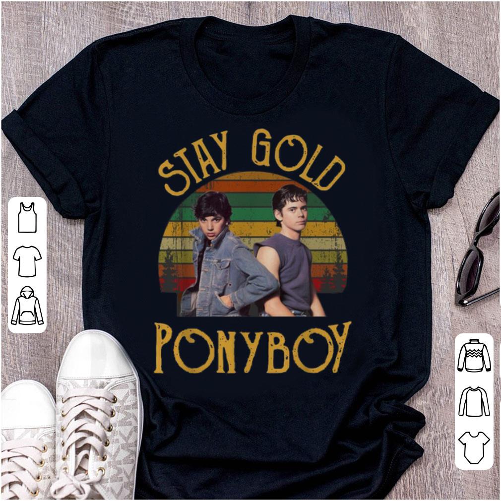 Awesome Vintage Stay Gold Ponyboy Michael Curtis shirt