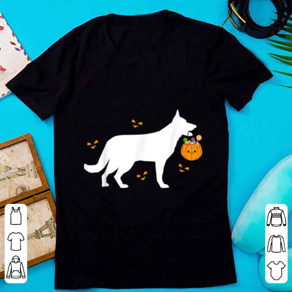 Nice German Shepherd Halloween Costume Outfit Pumpkin Dog shirt