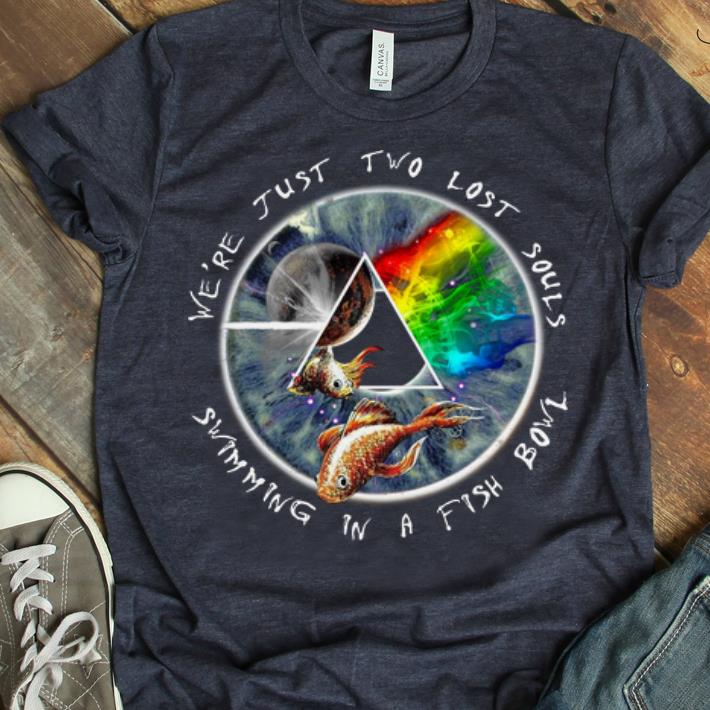 two lost souls swimming in a fishbowl t shirt
