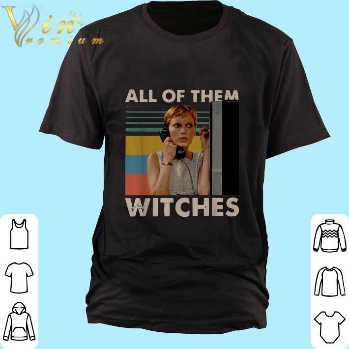 Nice Rosemary's Baby all of them witches vintage shirt, hoodie, sweater