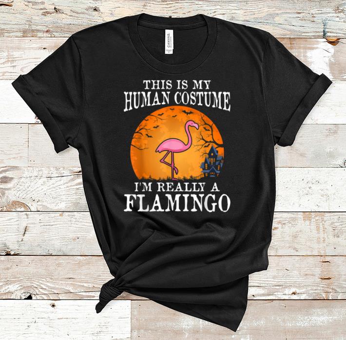 Original I'm Really A Flamingo Funny Halloween Party Costume Gift shirt