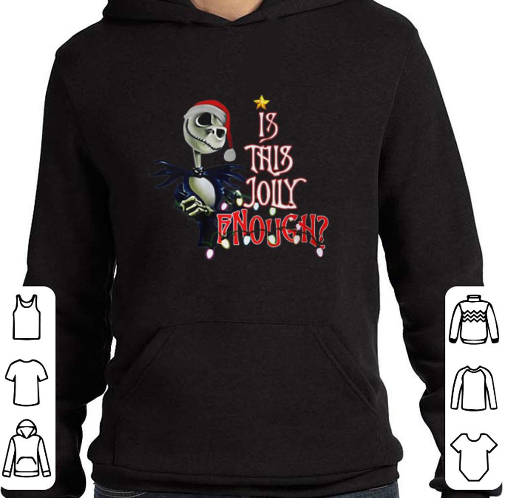 Premium Jack Skellington Santa Is This Jolly Enough shirt