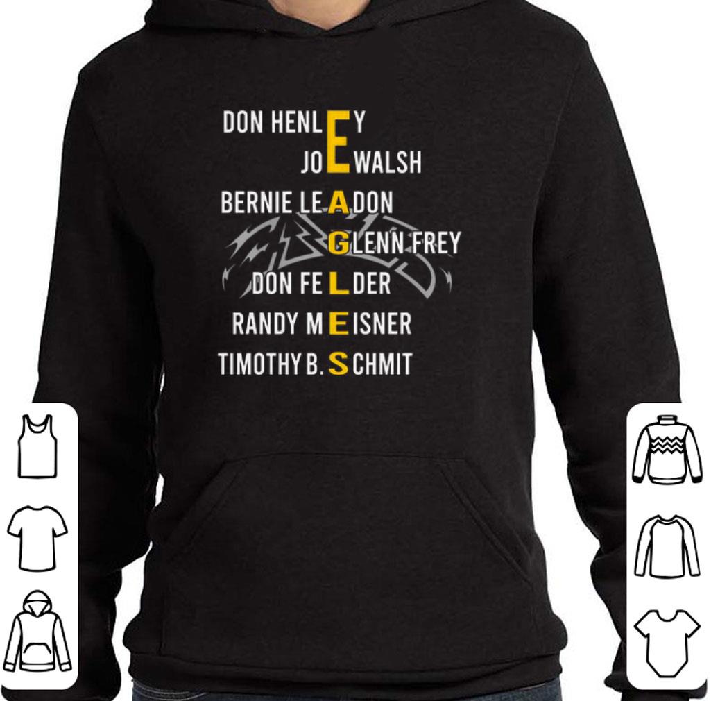 Top Eagles Don Henley Joe Walsh Bernie Leadon Glenn Frey Don Felder shirt