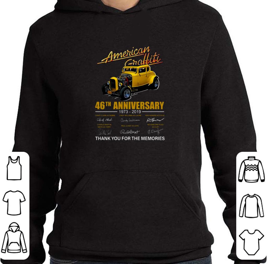 Awesome American Graffiti 46th anniversary 1973-2019 thank you for the memories shirt