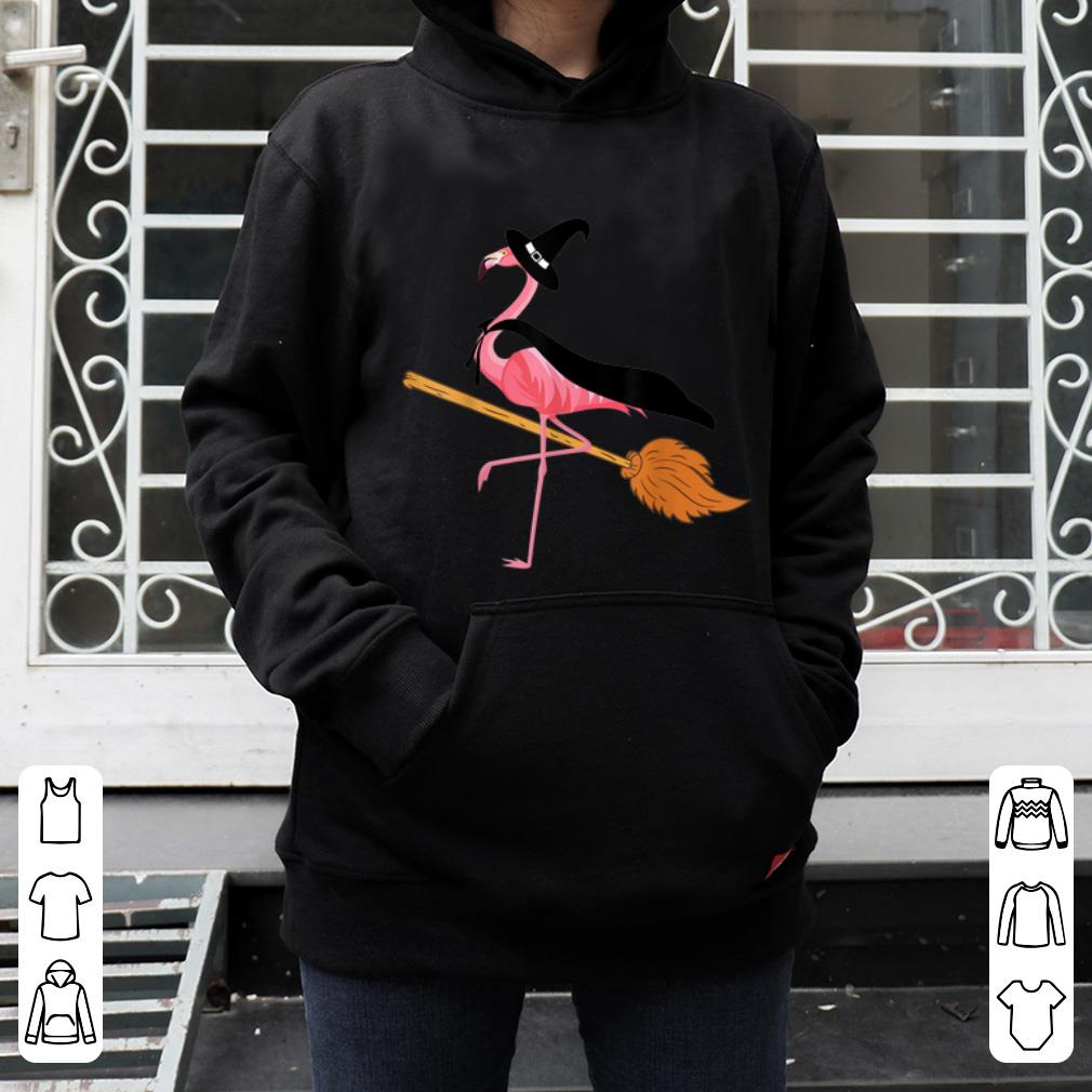 Awesome Flamingo Witch Easy Halloween Costume Tee Gift shirt