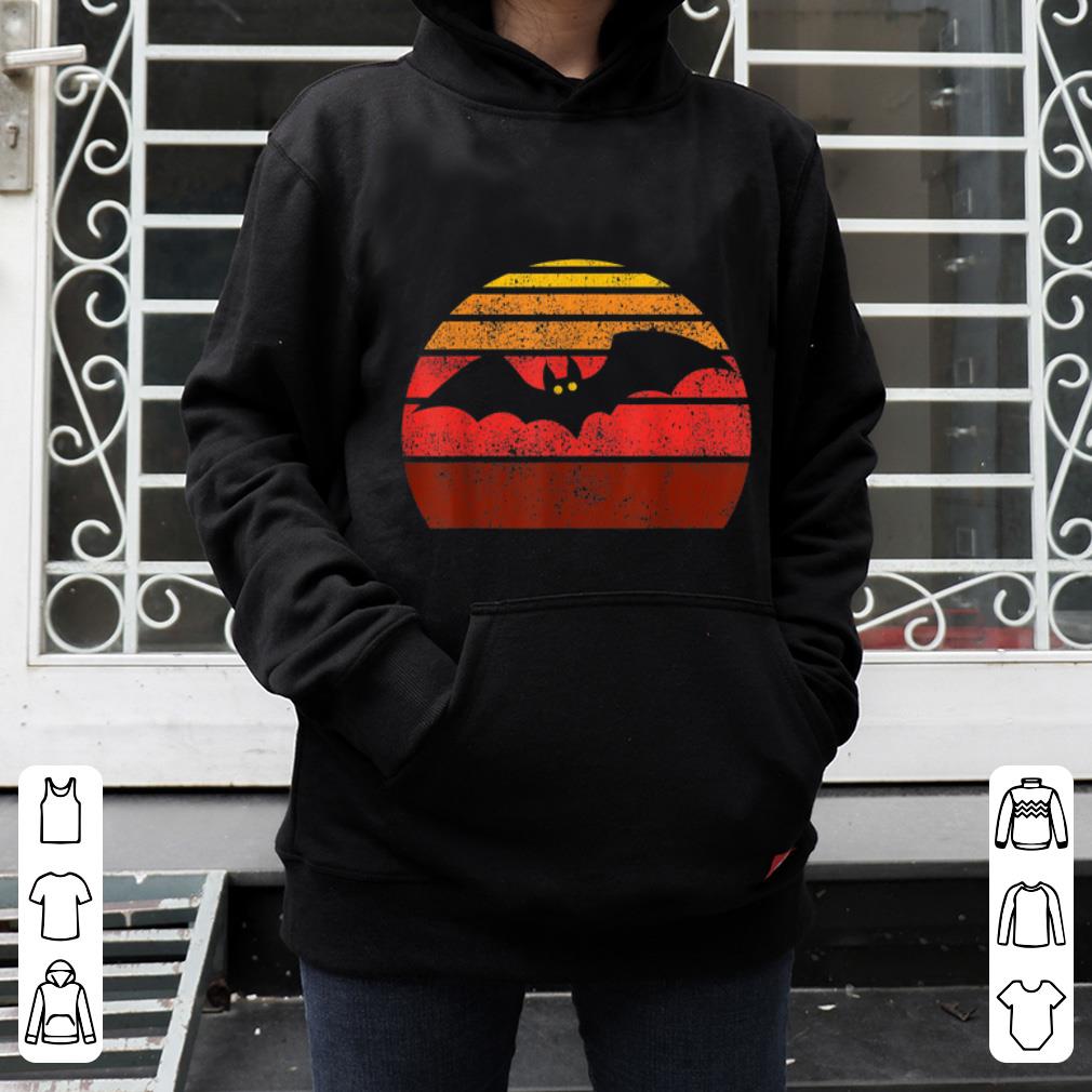 Awesome Retro Vintage Bat Halloween Vampire Costume Gift shirt