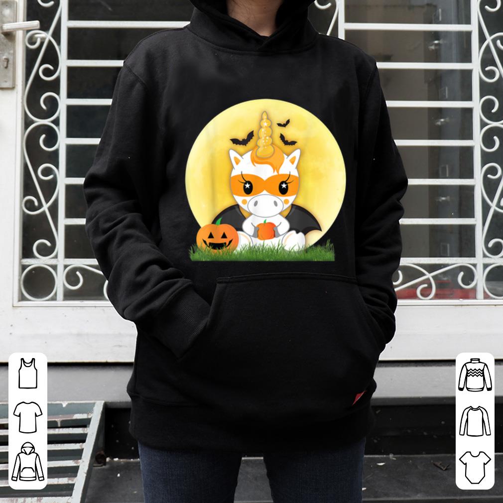 Awesome Unicorn Cute Halloween Trick or Treat Pumpkin Patch shirt