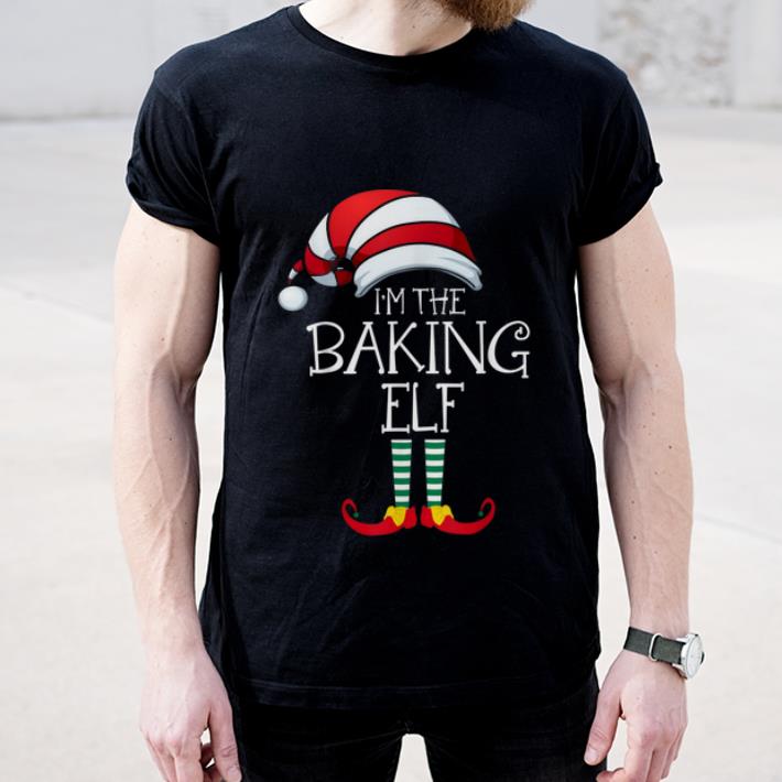 Hot I'm The Baking Elf Family Matching Christmas Gift Group shirt