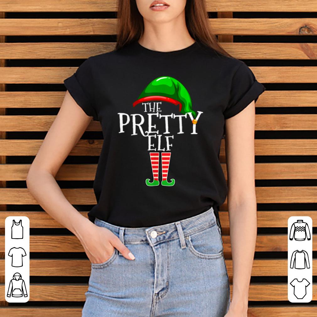 Hot The Pretty Elf Family Matching Group Christmas Gift Funny shirt
