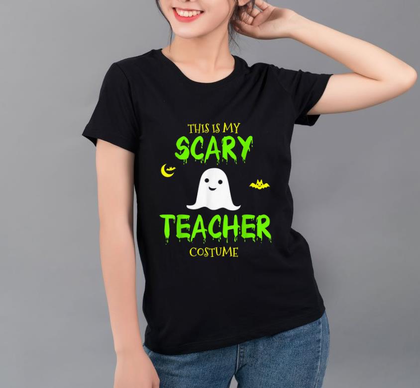 Hot This Is My Scary Teacher Costume Halloween shirt