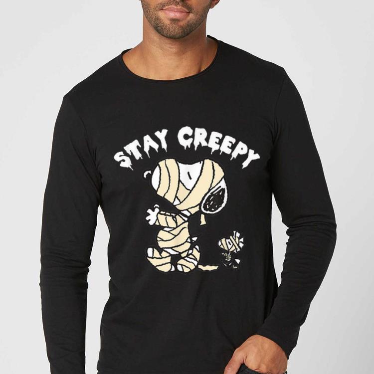 Nice Peanuts Halloween Snoopy Stay Creepy shirt