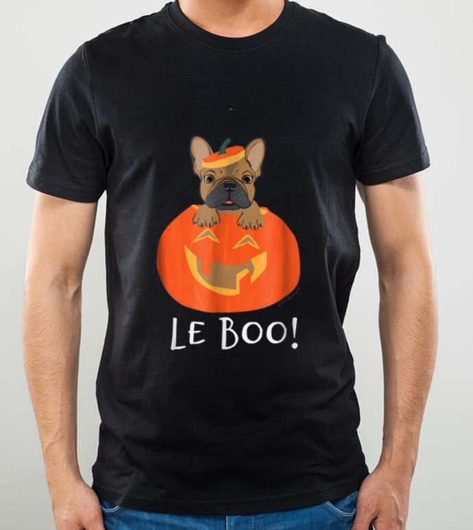 Official Le Boo Cute French Bulldog Halloween shirt