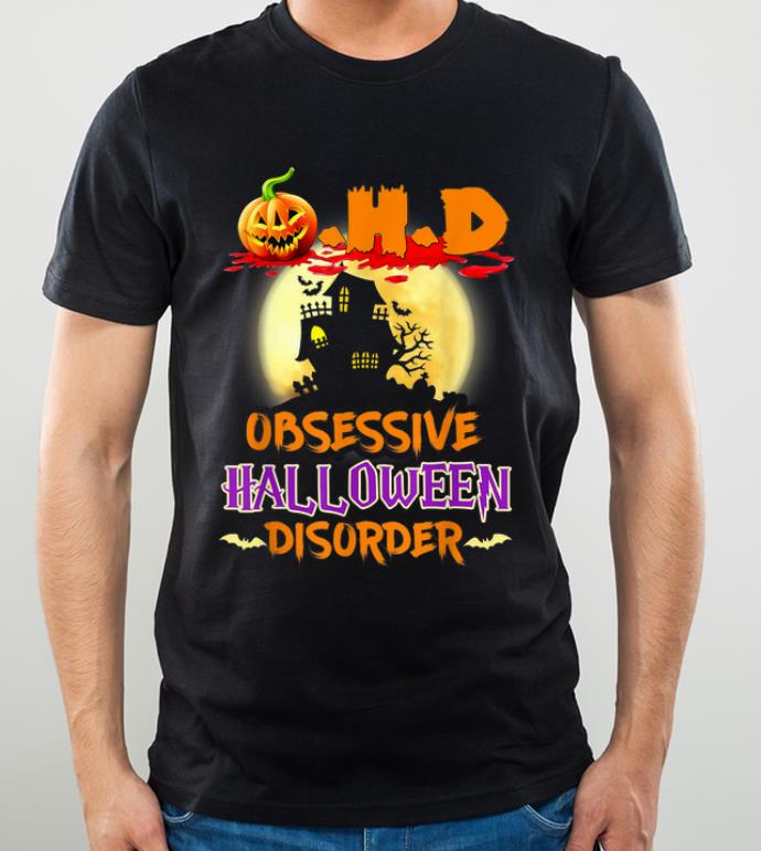 Official O.H.D Obsessive Halloween Disorder shirt