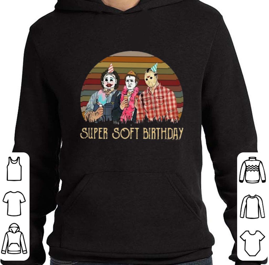 Original Horror Movie Characters Super Soft Birthday shirt