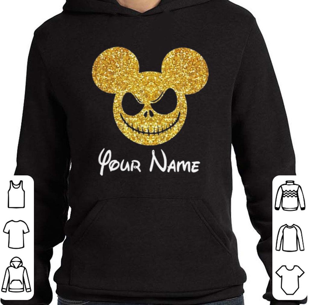 Original Jack Skellington Mickey Face Your Name shirt