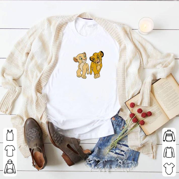 Original Simba and Nala Disney shirt