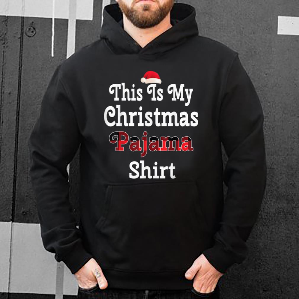 Original This Is My Christmas Pajama Red & Black Buffalo PlaidT-Shirt shirt