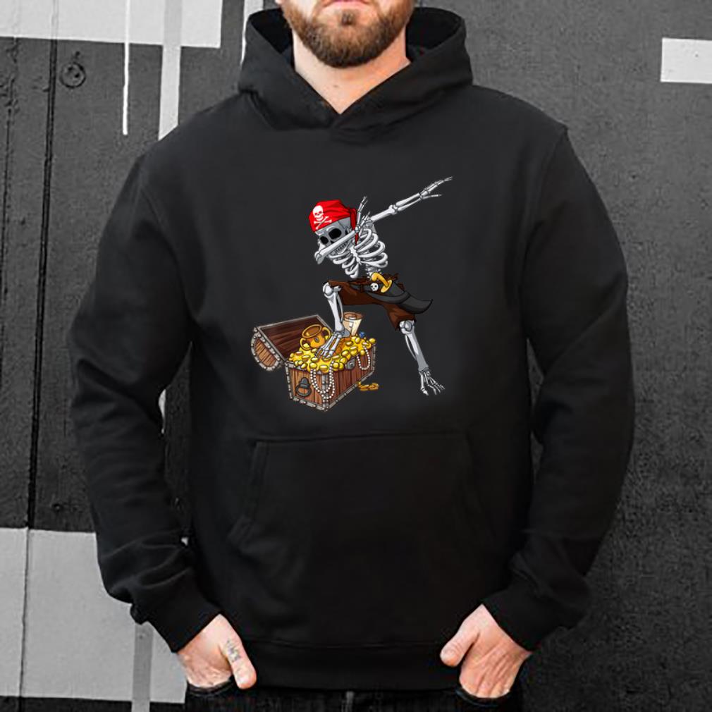 Premium Dabbing Skeleton Pirate Kids Boys Halloween Gift Dab shirt