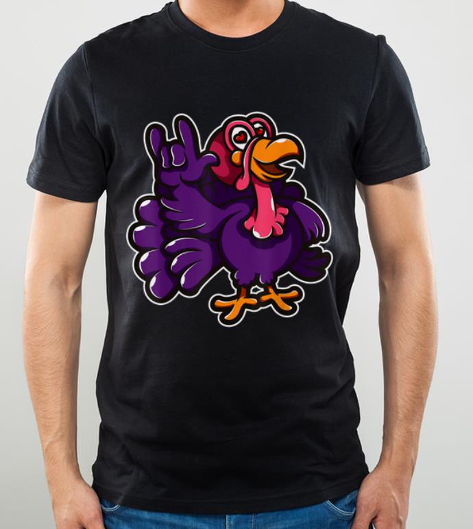 Pretty Cool I Love You Sign Language Funny Turkey Thanksgiving Gift shirt