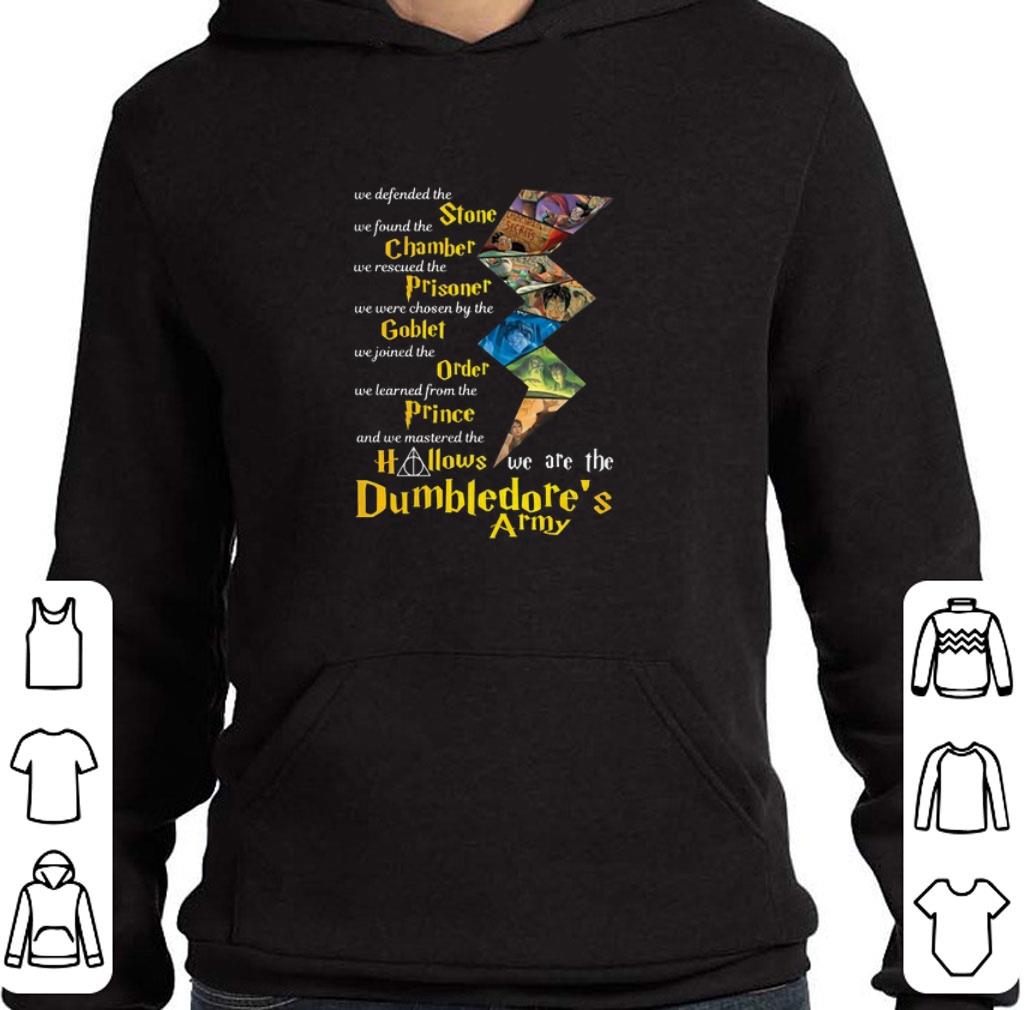 Pretty Harry Potter Stone Chamber Hallows we are the Dumbledore's Army shirt