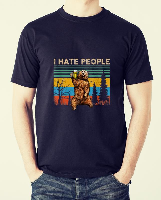 bear drinking beer shirt