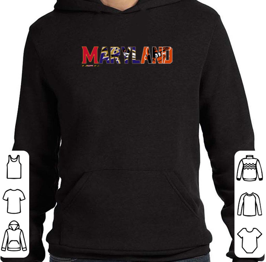 Pretty Maryland Baltimore Ravens Baltimore Orioles shirt