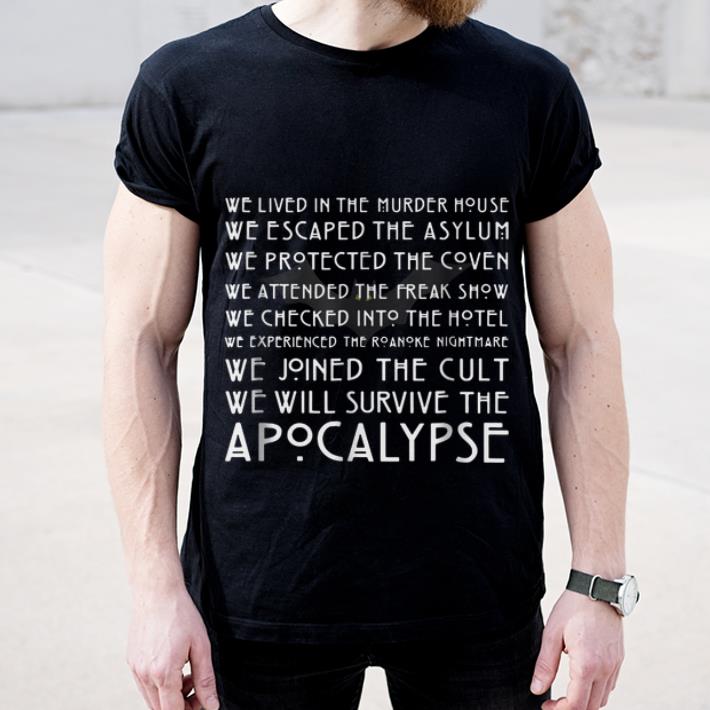 Top American Movies Horror Story Halloween Christmas shirt