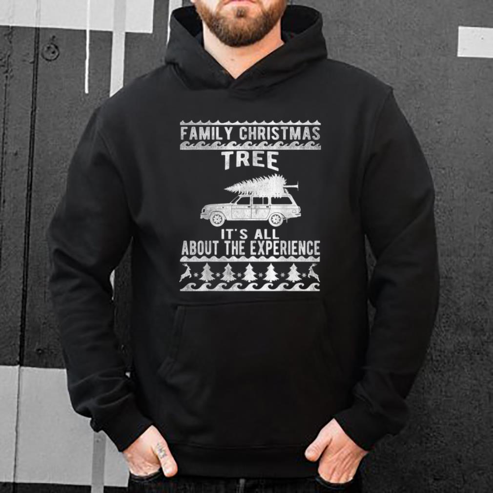 Top Family Christmas Tree It's All About The Experience Xmas shirt