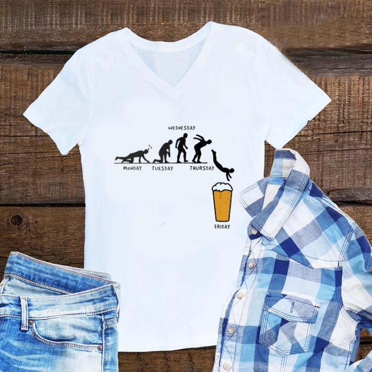 Awesome Beer Monday Tuesday Wednesday Thursday Friday shirt