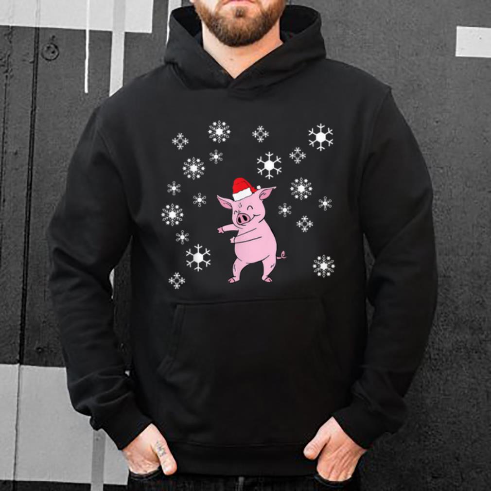 Awesome Cute Dabbing Christmas Pig for Xmas shirt