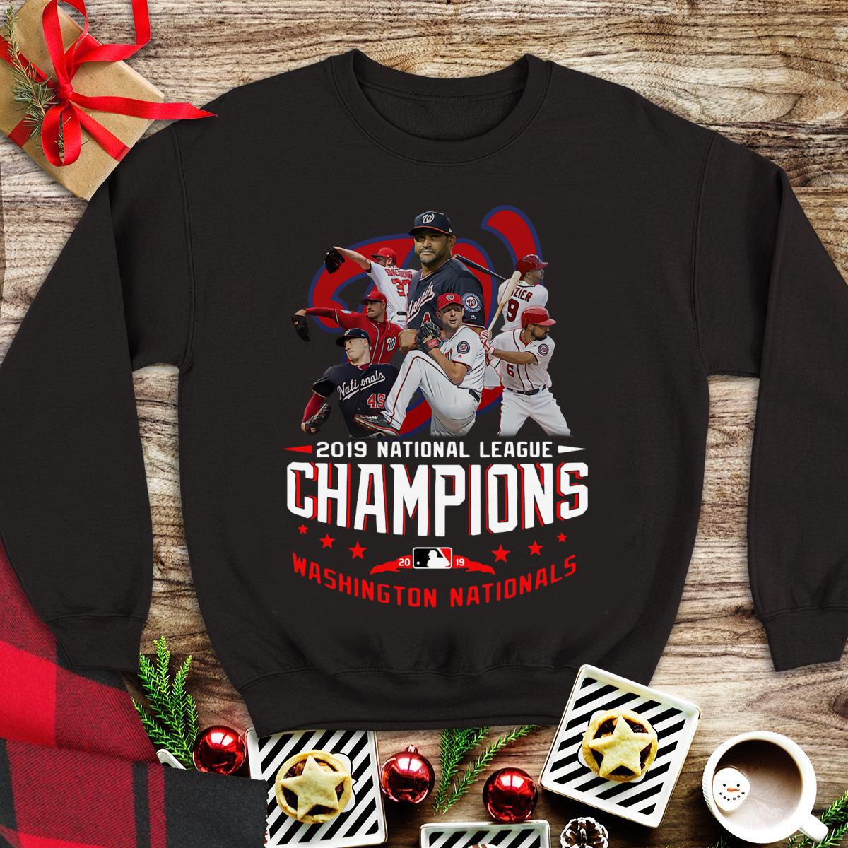 Awesome The Best Players 2019 National League Champions Washington Nationals shirt