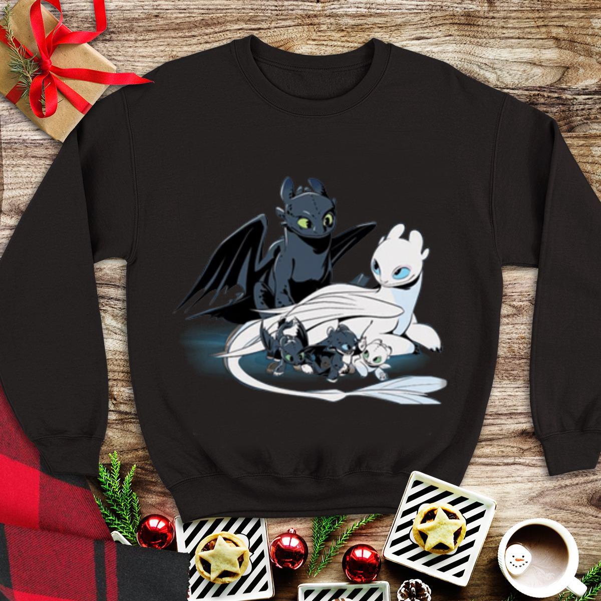 Awesome Toothless Light fury Little dragon shirt