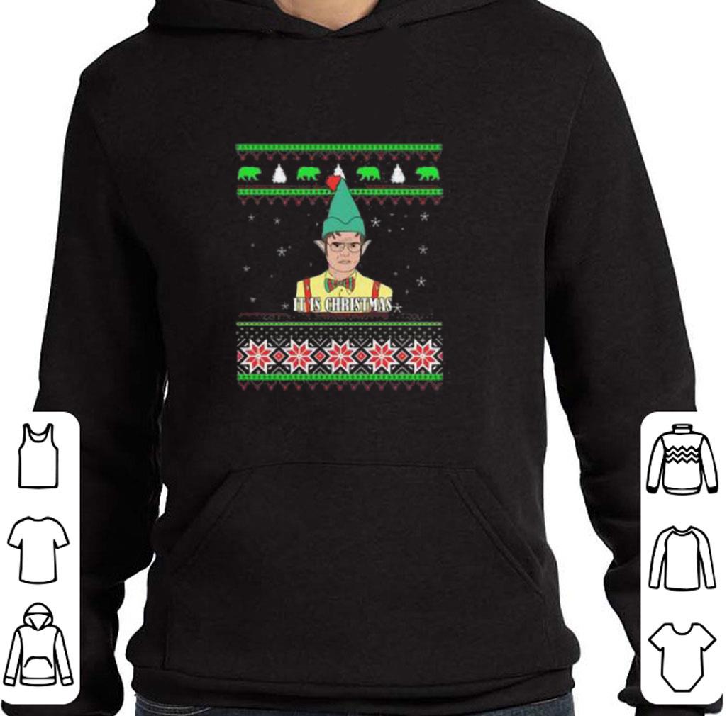 Dwight Schrute it is Christmas shirt