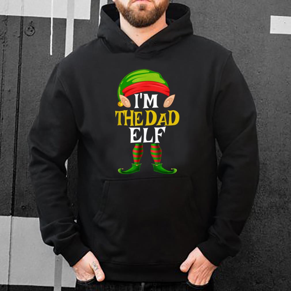 Hot I'm The Dad Elf Matching Family Funny Christmas Gift shirt