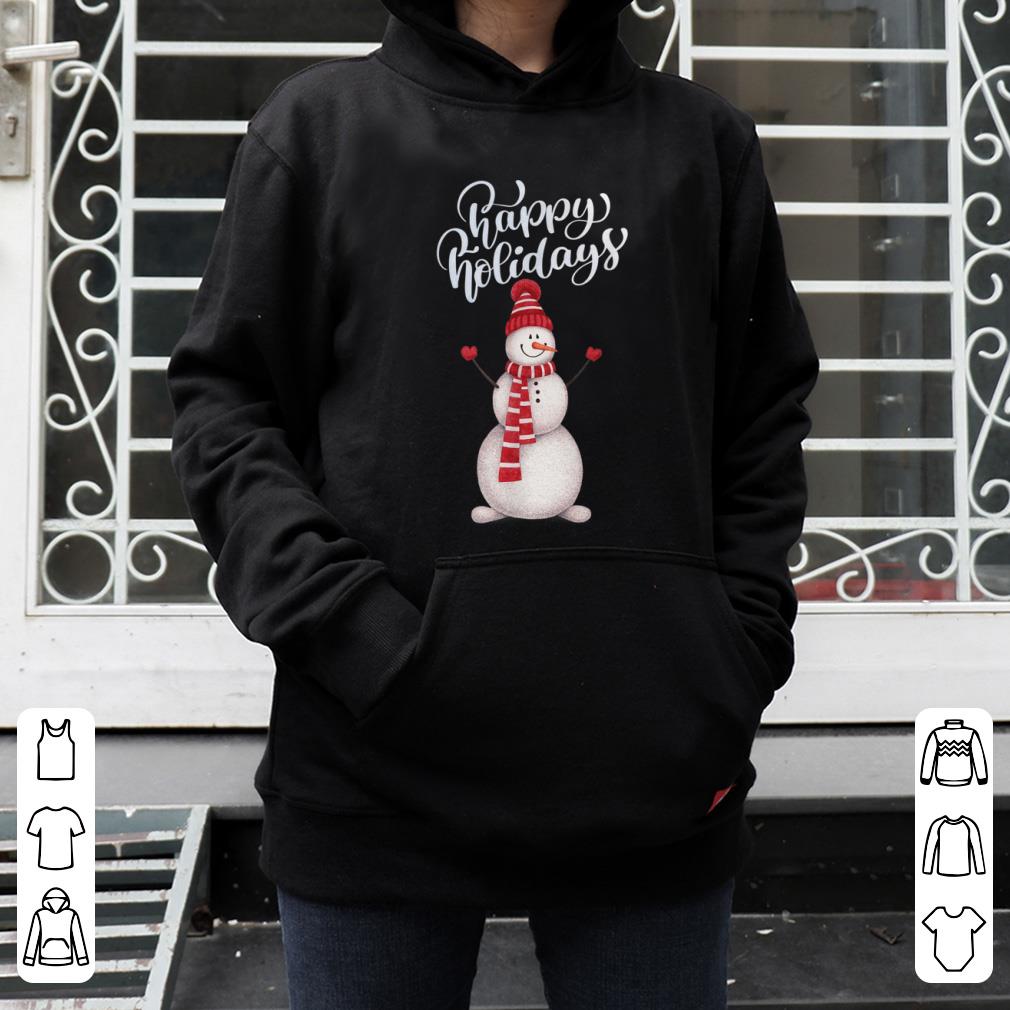 Hot Lovely Snowman Happy Holidays 2020 - Christmas Pajama shirt