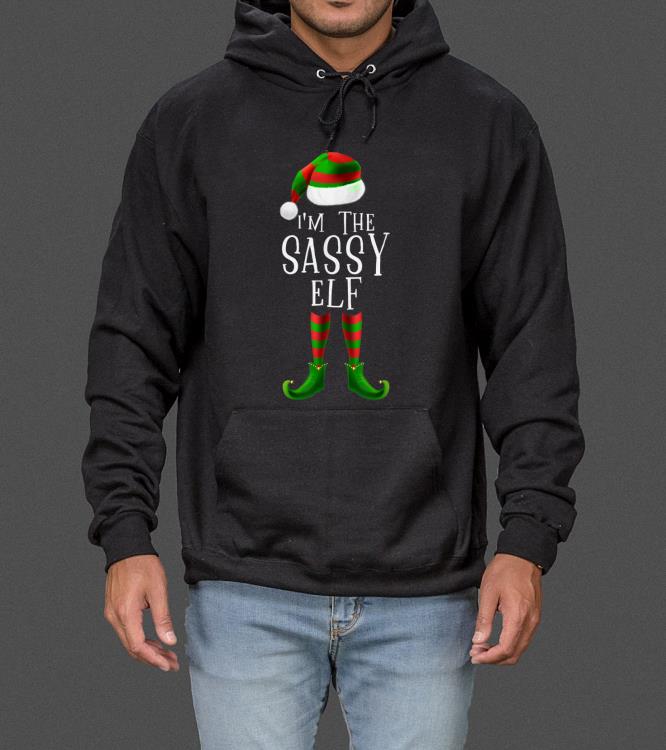 I'm The Sassy Elf Christmas Family Elf Costume sweater