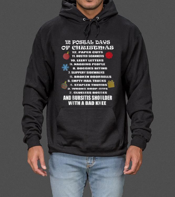 Mail Carrier Christmas Funny Rural Carrier Gift Tee sweater