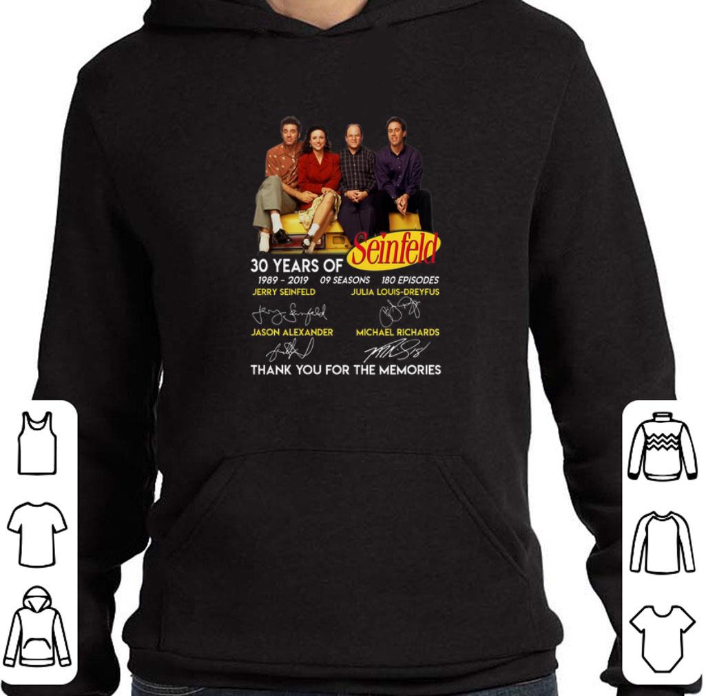 Nice 30 years of Seinfeld 1989-2019 thank you for the memories shirt
