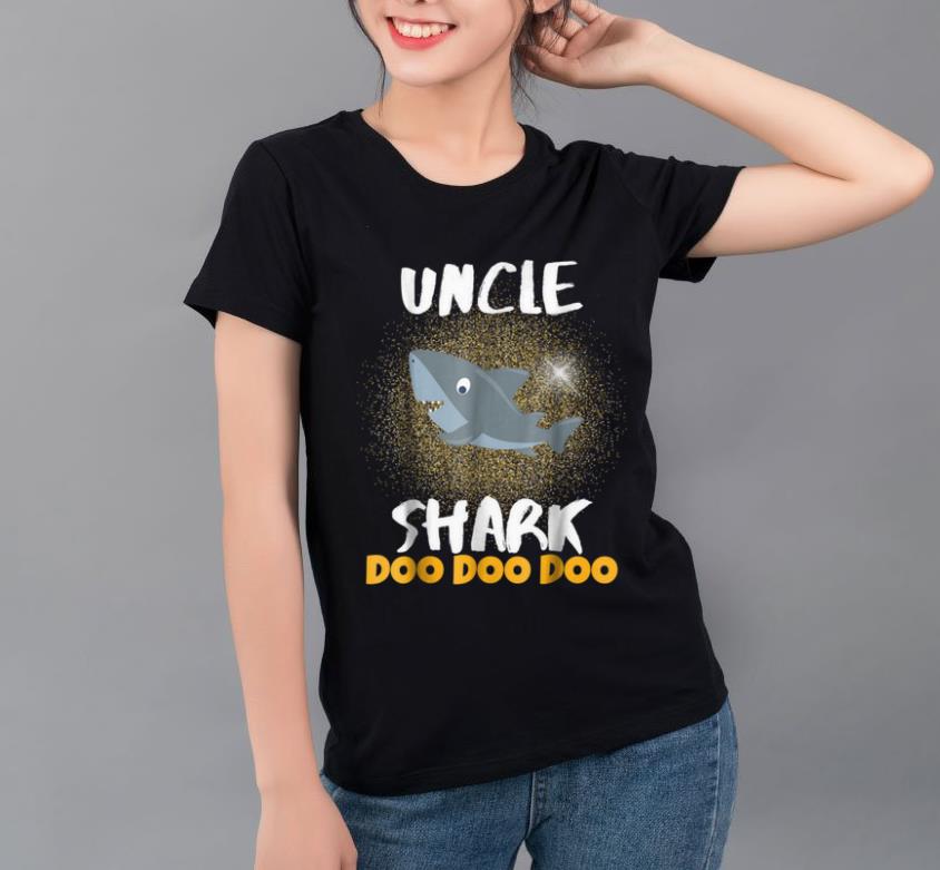 Official Mens Uncle Shark Doo Doo Best Christmas Gift Exchange Idea shirt