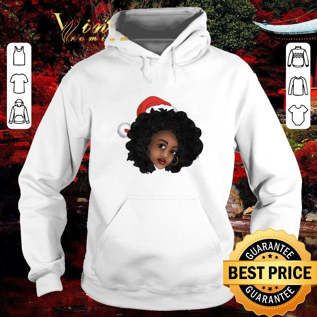 Original Afro Natural Black Women Christmas shirt